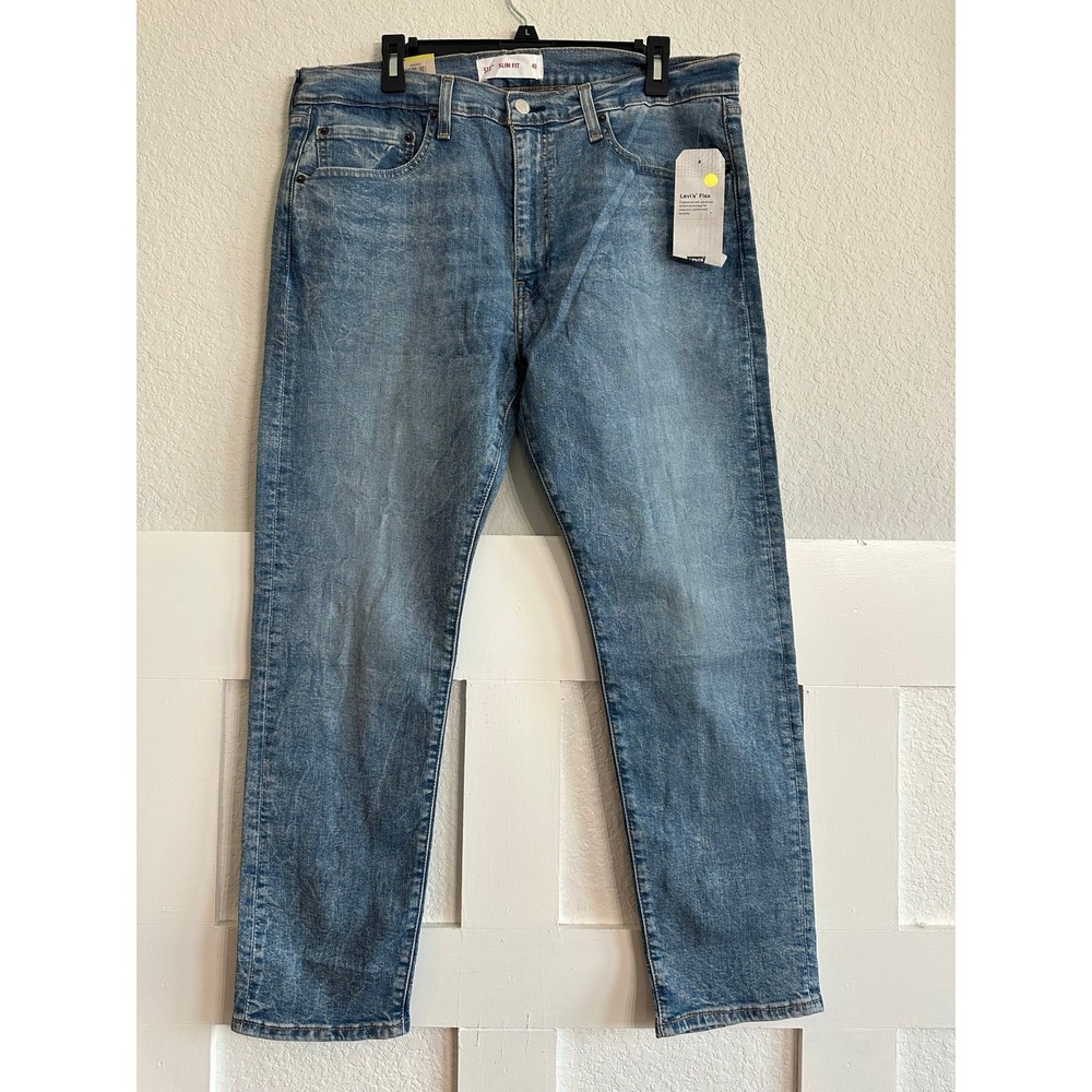 Levis 511 Slim Fit Flex Jeans Mens 40x28 Blue Tapered Denim 288330287